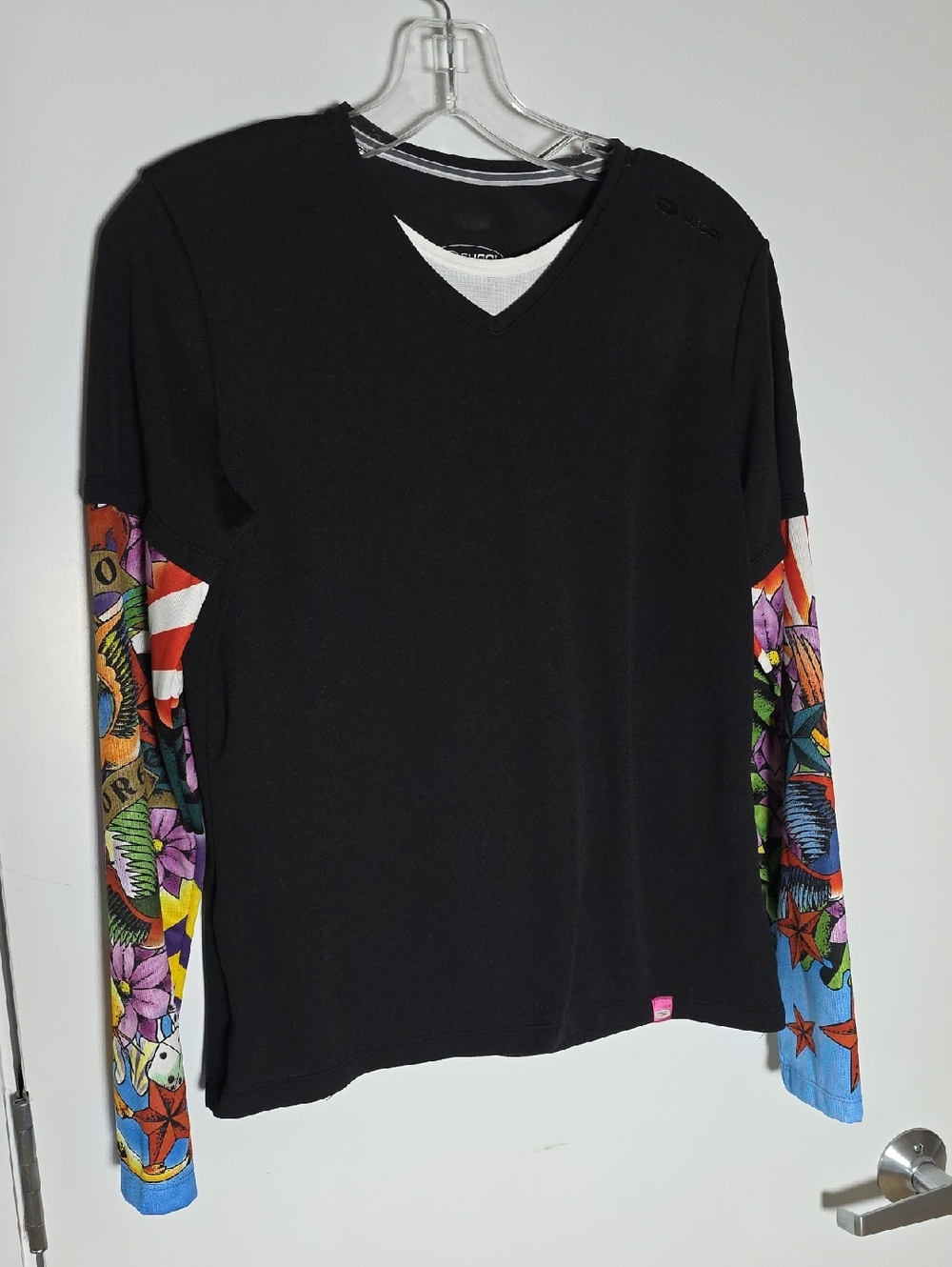 INSANE Vintage SUGOI RunningTop with Tattoo Sleeves